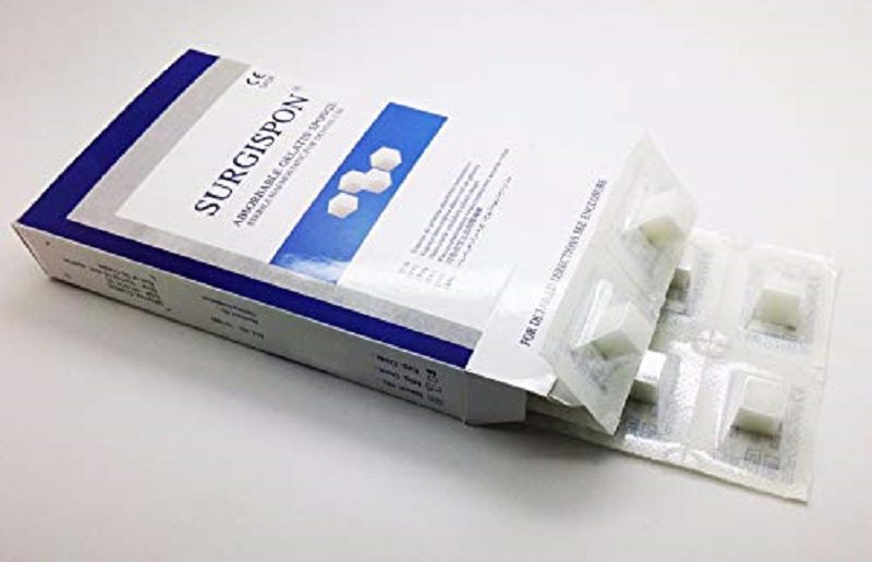 Губка гемостатична SURGISPON®, 10x10x10мм, 32 шт